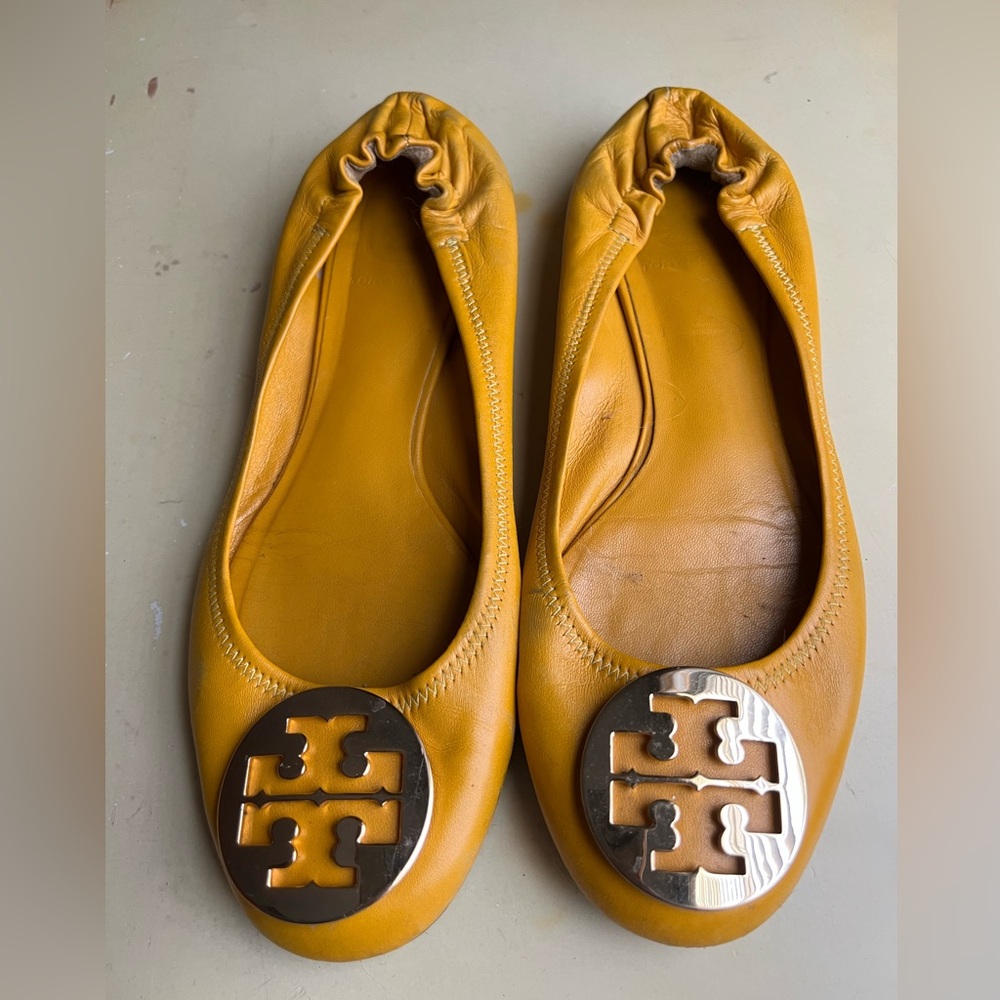 Tory Burch yellow ballet flat